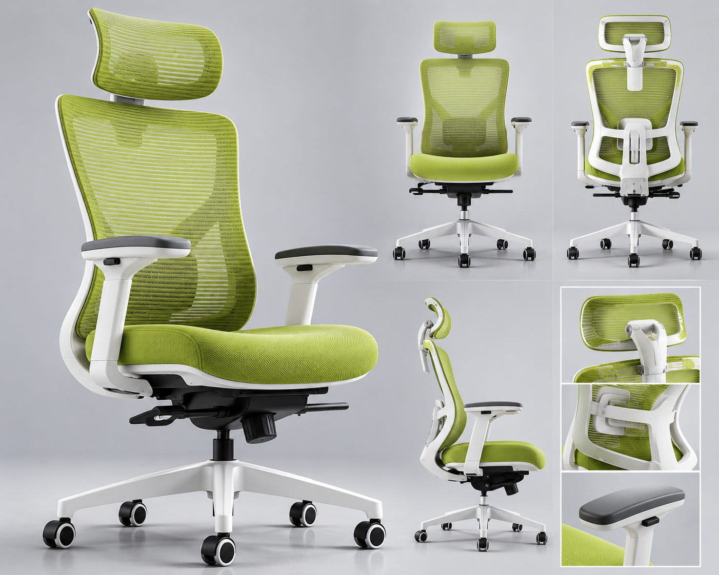 Siège Ergonomique Synchrone — Édition Workspace Vitalité