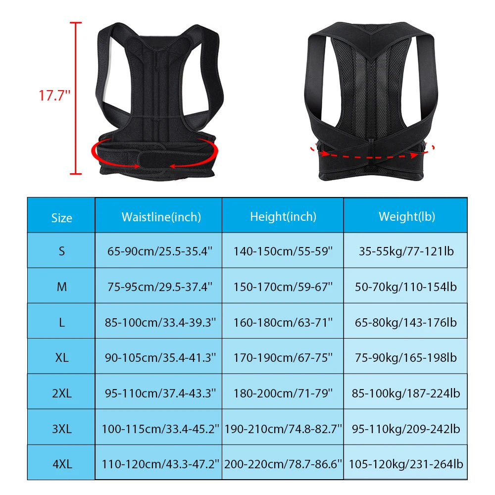 Correcteur de Posture Ergonomique