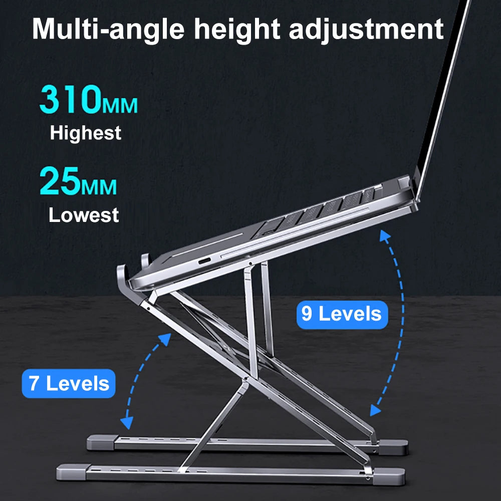 Support Ordinateur Portable Aluminium