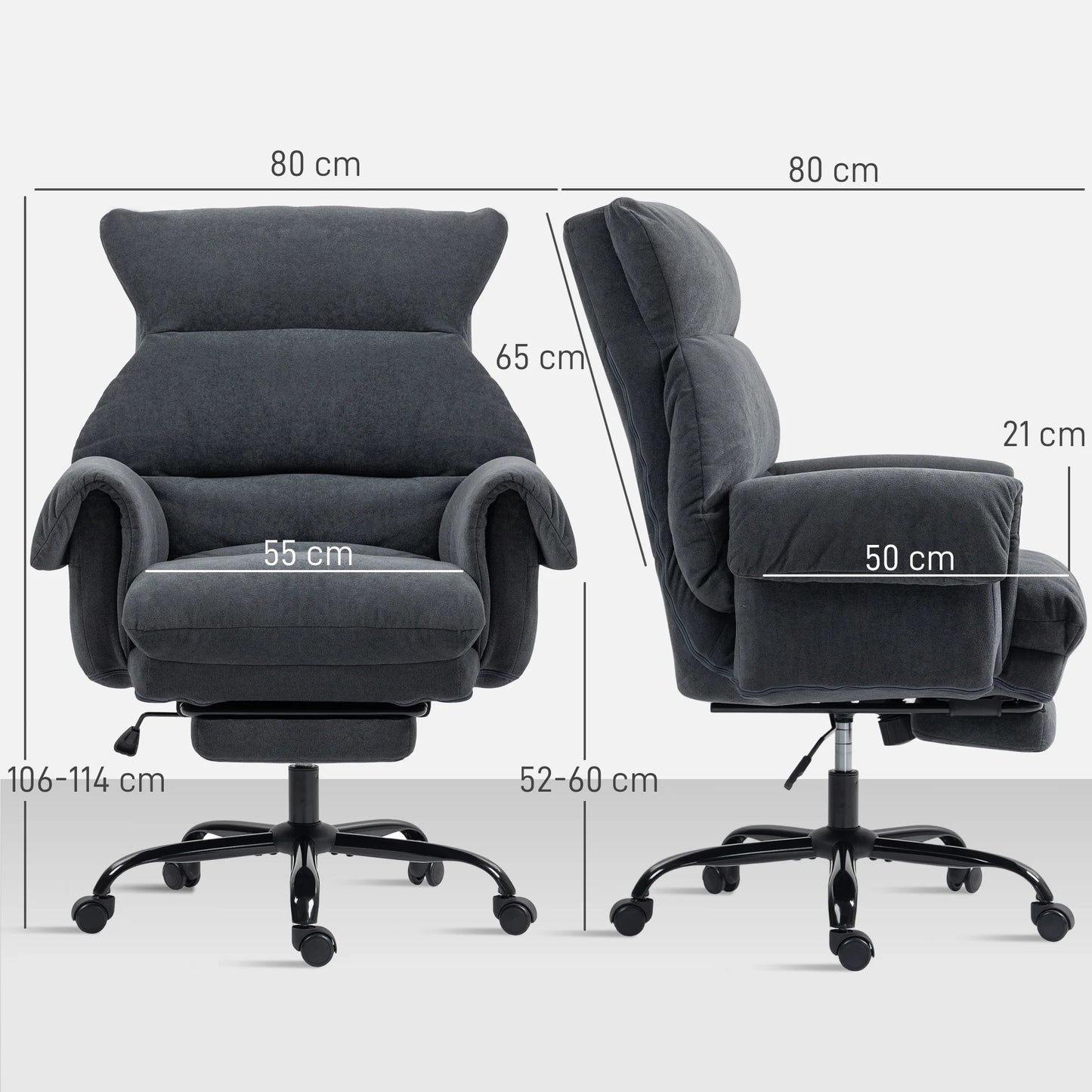 Fauteuil Executive Lounge — Édition Grand Confort