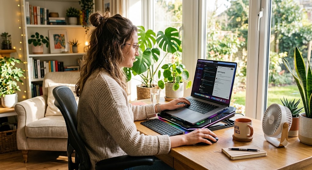Télétravailler l'été sous la chaleur : comment éviter la surchauffe de son ordinateur et garder les idées claires