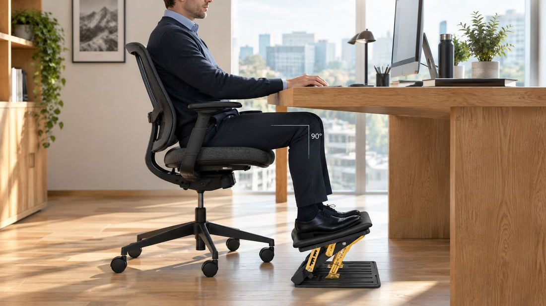 Pourquoi vous croisez toujours les jambes au bureau : le signal d'alarme de votre posture