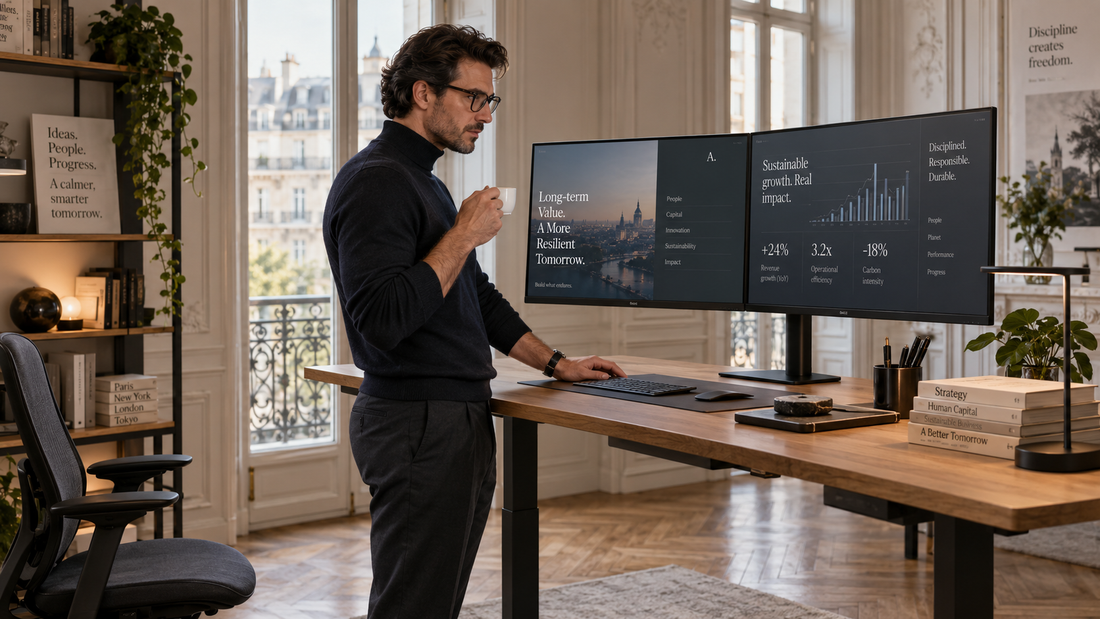 Derrière Bureau Hybride® : Notre mission pour un travail plus sain et performant