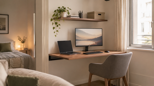 Télétravail en petit appartement : comment optimiser moins de 5m² pour intégrer un setup ultra-performant sans sacrifier son espace de vie.