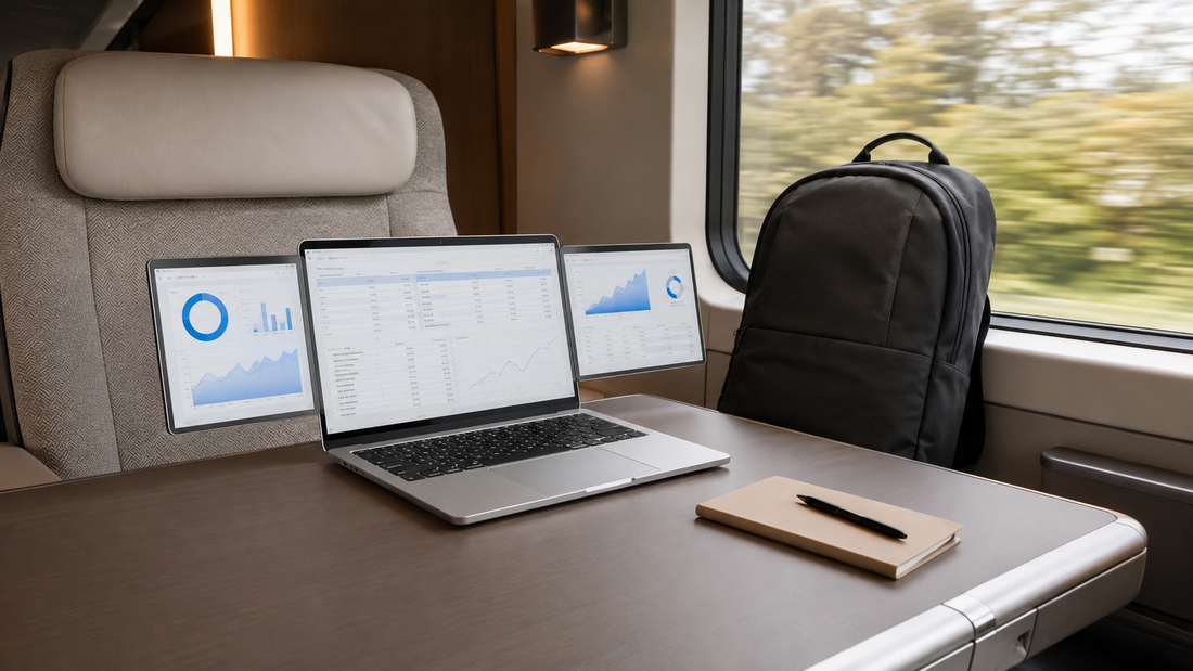 Travailler efficacement dans le train : le guide du bureau nomade en TGV