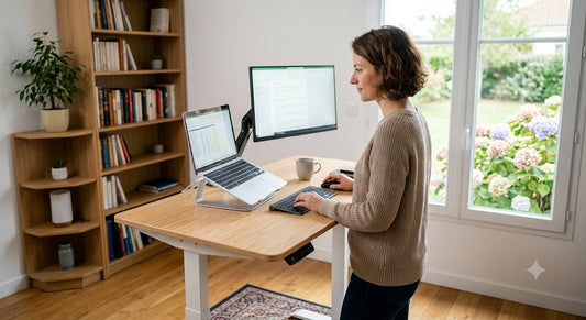 Travailler assis 8h par jour : pourquoi votre colonne vertébrale crie à l'aide et comment alterner vos postures sans casser votre productivité.