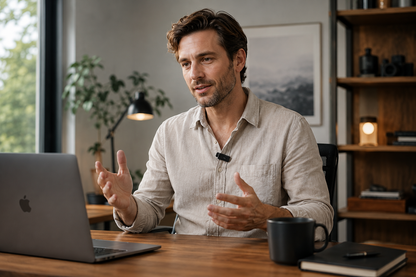 Microphone Cravate Sans Fil Double — Édition Audio Professionnelle