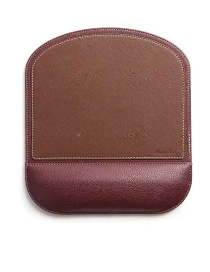 Repose-poignets mémoire de formes en cuir végétal | Edition Premium Ergonomique