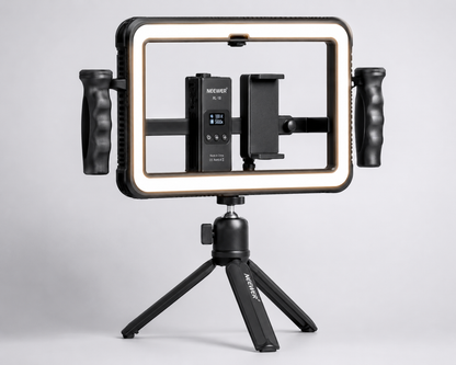Rig Vidéo Mobile & Cadre Lumineux — Édition Studio Nomade