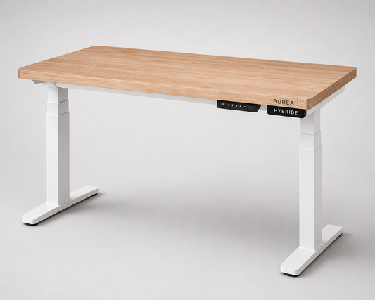 Bureau Assis-Debout Électrique — Édition Workspace Premium