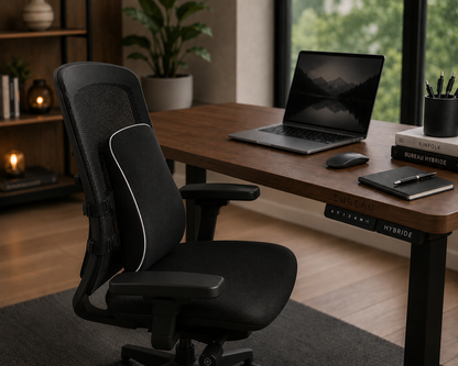Coussin de Soutien Lombaire Ergonomique — Édition Alignement Postural
