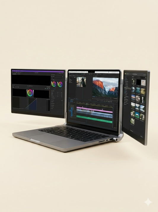Extension d’Écran Portable Premium – Simple & Double