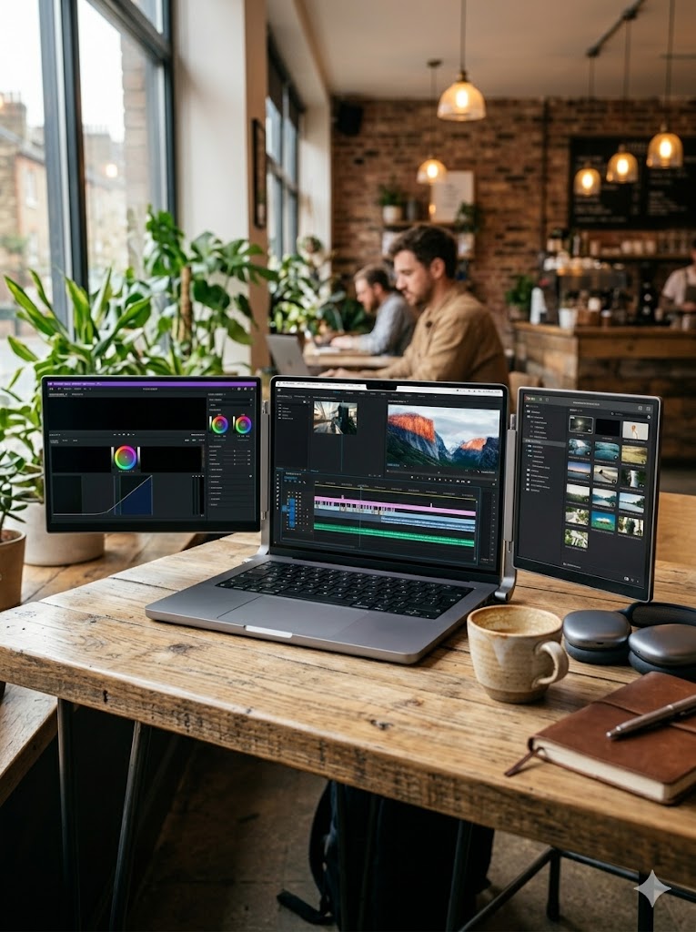 Extension d’Écran Portable Premium – Simple & Double