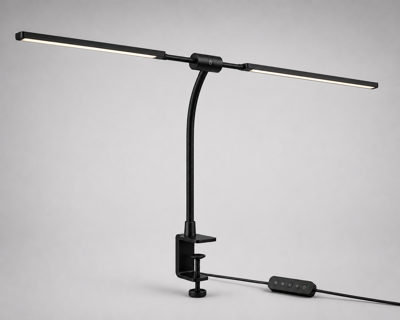 Lampe de Bureau LED Double Source — Édition Architecture Lumineuse