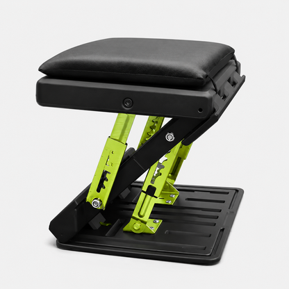 Repose-Pieds Actif en Aluminium Spatial — Édition Workspace