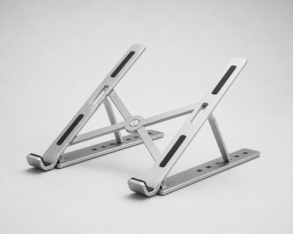 Support Ordinateur Portable Aluminium — Édition Ergonomie Nomade