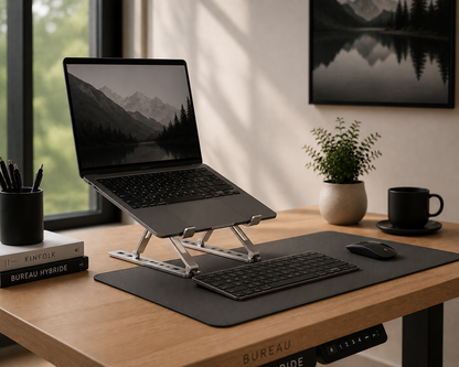 Support Ordinateur Portable Aluminium — Édition Ergonomie Nomade